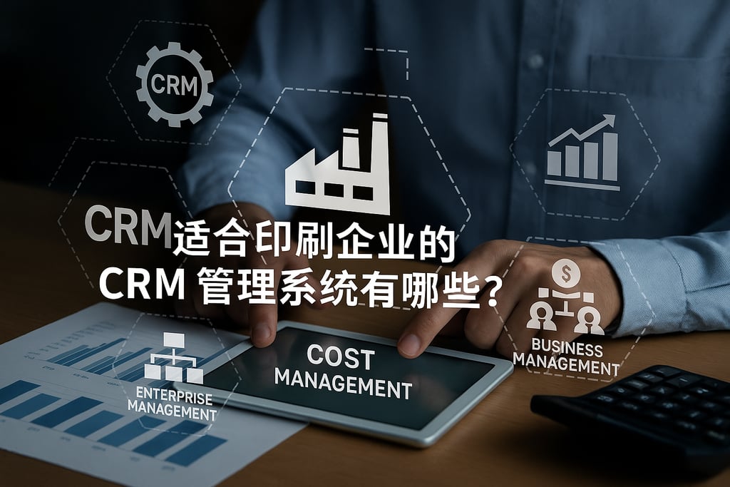 适合印刷企业的 CRM 管理系统有哪些？